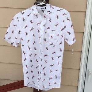 Miller light short sleeve shirt